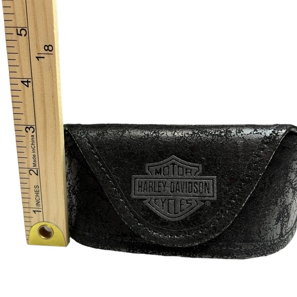 Harley Davidson Sunglasses Case &‎ cloth *Case & Cloth ONLY* HD Large - Picture 5 of 8